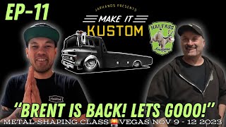 COE Ramp Truck EP - 11 Building Custom AIR TANK  MOUNTS & BRENT From HALFASS KUSTOMS ARRIVES! by Make It Kustom 37,500 views 5 months ago 22 minutes