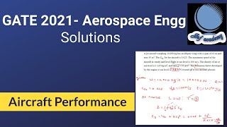GATE 2021 Aerospace questions with solutions - Flight Mechanics