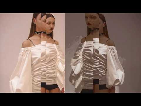 SPIRITUNUS FW16 - WHITE OFF-THE-SHOULDER BLOUSE