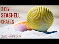 3 Incredible DIYs With Seashells | Craft Ideas Using Seashells from Holiday | Som's Happy Craft 2020