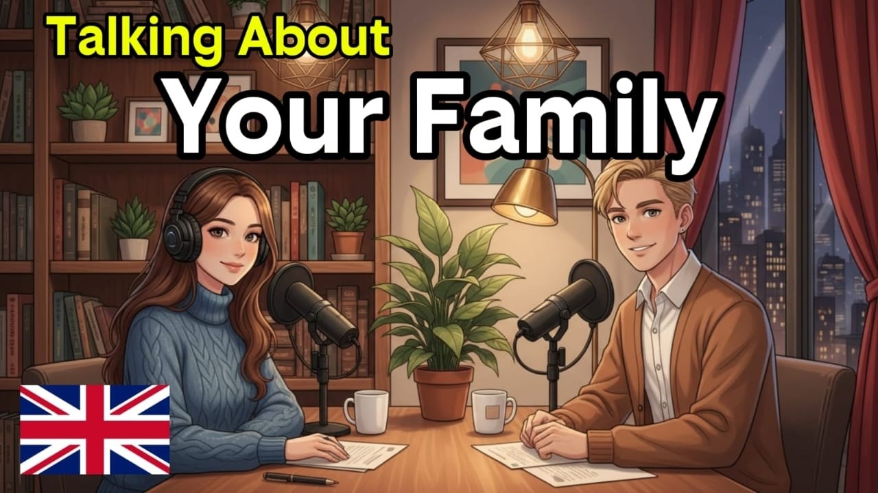 How to Introduce Your Family in English | Daily English Conversation Practice