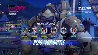 Overwatch Competitive: Playing Against a Toxic Guy