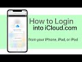 How To Login Into ICloud Com On IPhone Or IPad