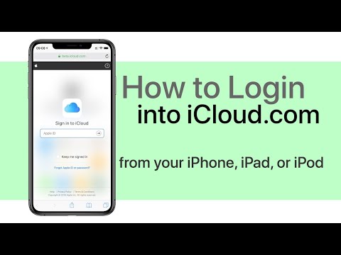 How to Login Into iCloud.com on iPhone or iPad