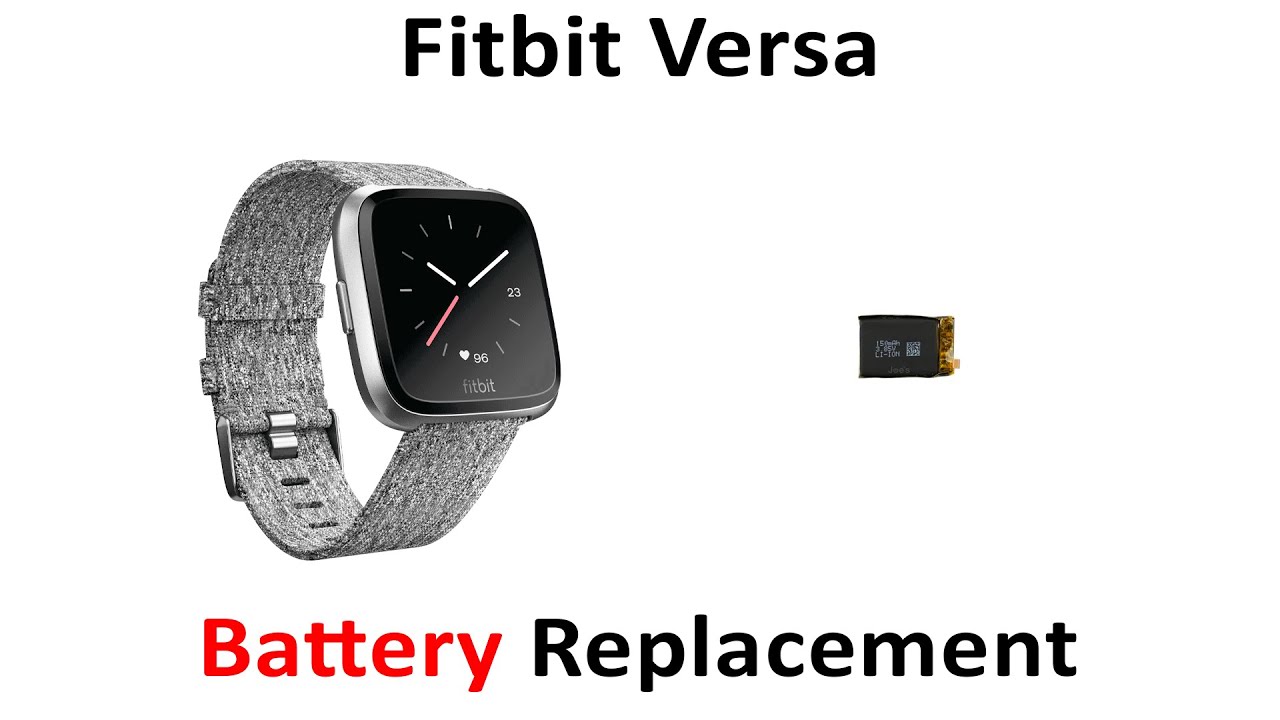 fitbit versa battery replacement kit