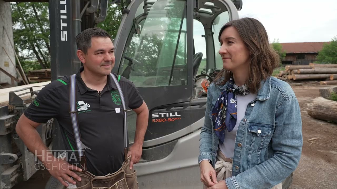 Heimatgschichtn - Im Sägewerk Reckmühle in Allershausen
