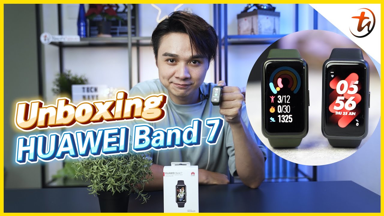 What's new on the HUAWEI Band 7?  Unboxing & First Impressions 