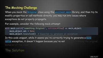 How to Raise Exceptions When Mocking a Whole Python Class in Unittest