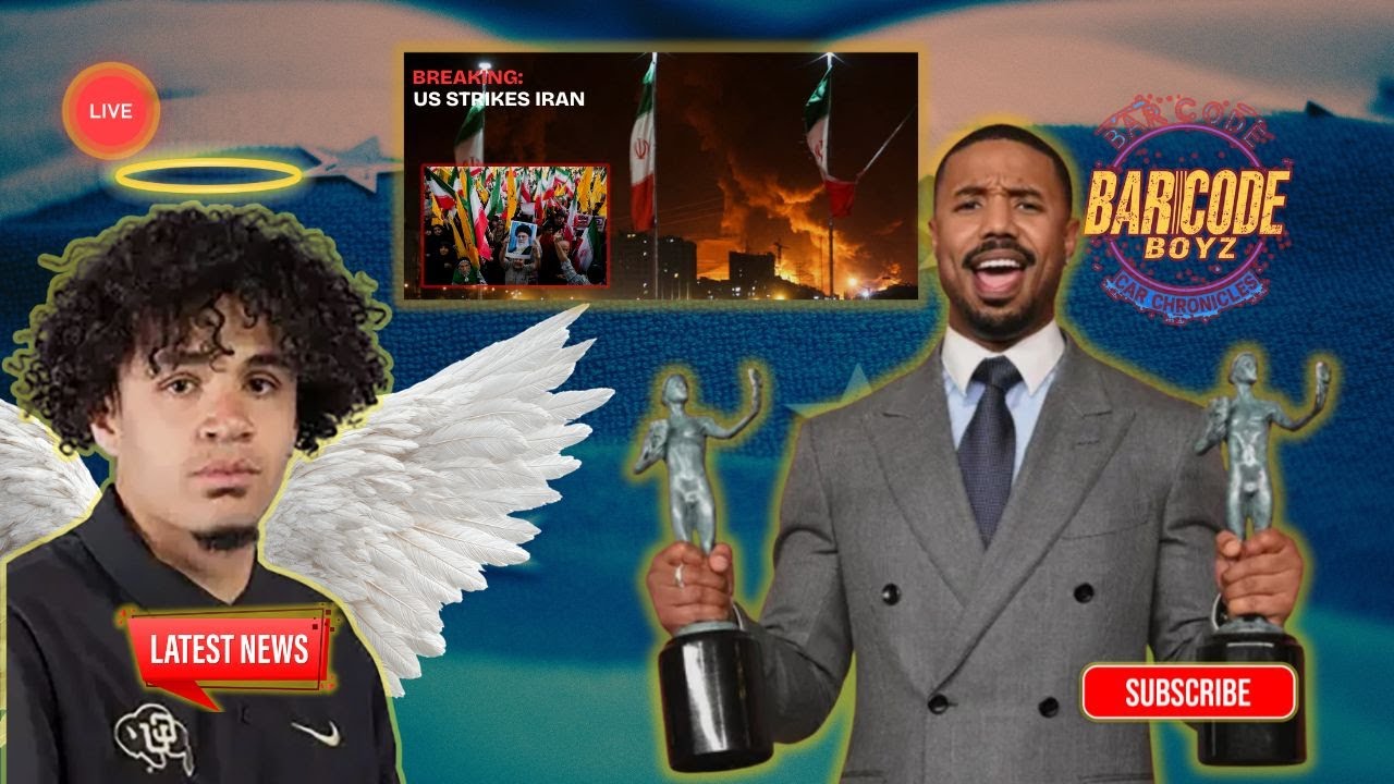 Michael B. Jordan WINS Best Actor Award + Trump INITIATES conflict with IRAN + COLORADO QB tragedy 📱