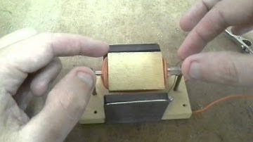 DC Motor Demonstration - IGCSE Physics