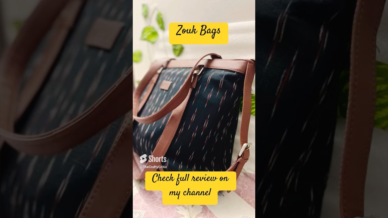 Zouk Laptop Bag | Spacious Zouk Bag 