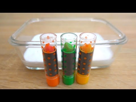 Amestec Slime ROZ NEON din ruj Verde, Galben si Portocaliu | Seria color