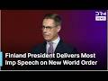 FULL SPEECH: Finland President Declares End of Western-Led World Order at Raisina Dialogue | AC1G