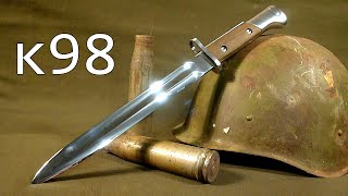 видео: Штык нож Маузер К 98.  Mauser K98 bayonet. картинка: Штык нож Маузер К 98.  Mauser K98 bayonet.