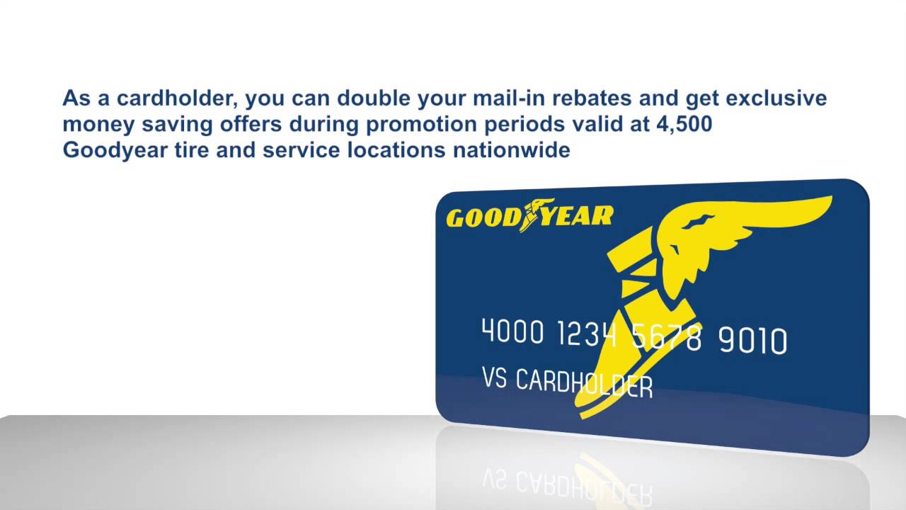 Goodyear Credit Card Youtube