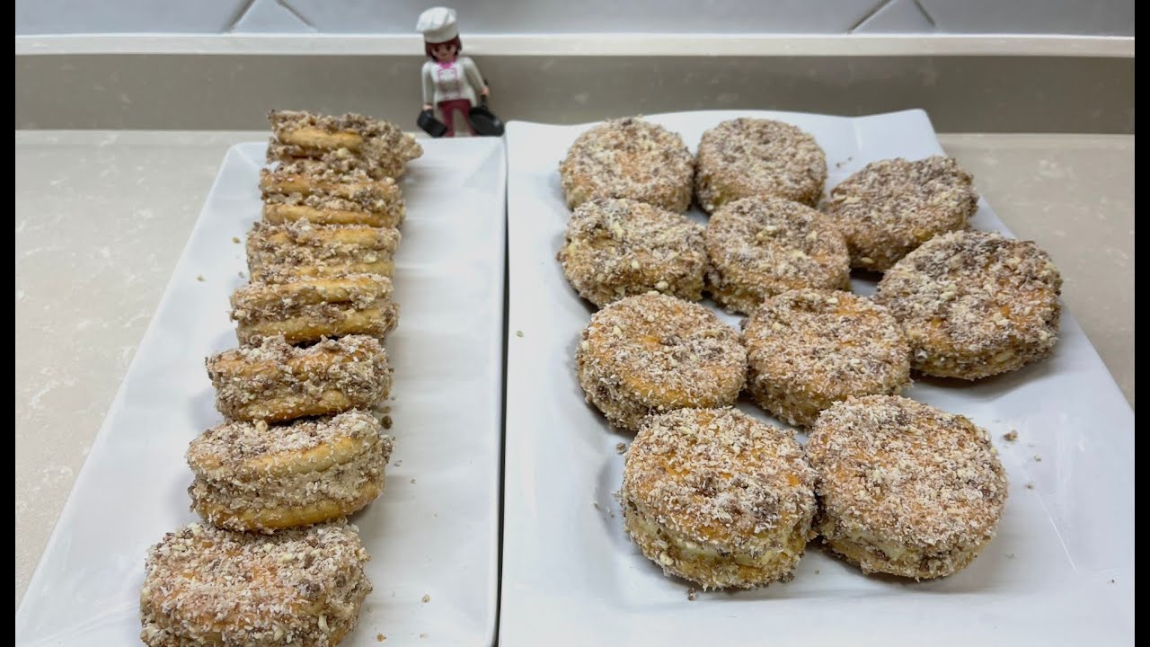 GALLETAS RELLENAS SIN FRITURAS