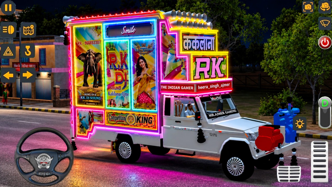 LIVE - MR RAWAT GAMING ! Dj pickup wala game ! Dj pickup game Bus simulator Indonesia