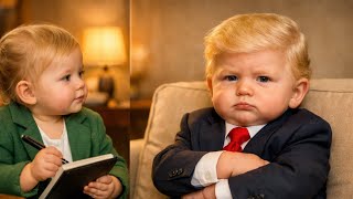 Baby Trump Goes To Therapy Ft. Elon Musk & Zelensky Baby Podcast