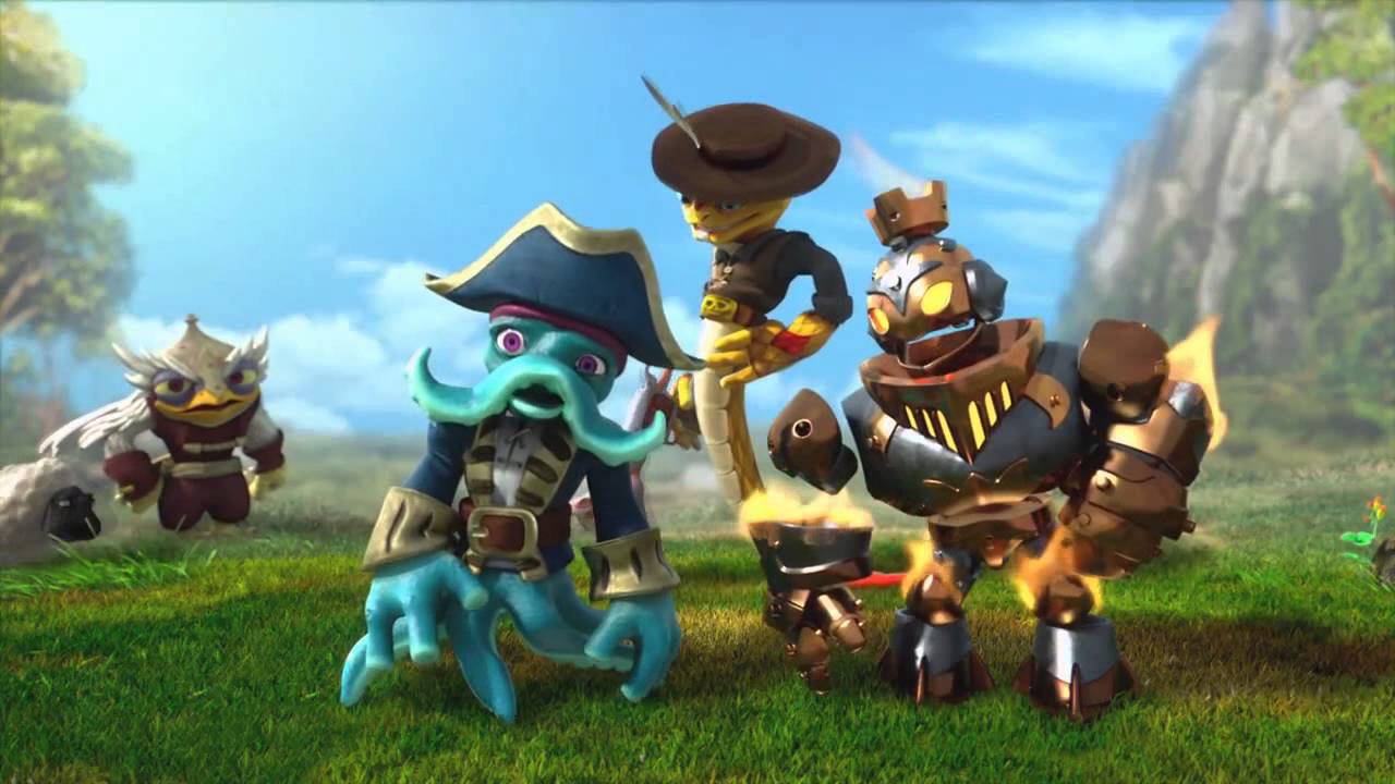 Skylanders Just Like Swap Force extended backwards - YouTube