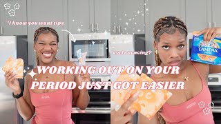 HOW TO *actually* WORKOUT ON YOUR PERIOD | easy breakdown, training around your period
