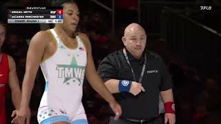 59 Kg Final X - Round 1 Abigail Nette Vs Jacarra Winchester