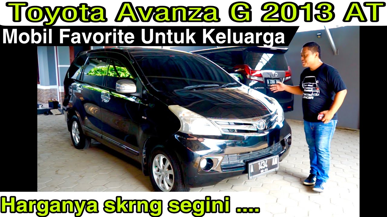 Toyota Avanza G 2013 AT ~ Pemburu Mobil Pesanan
