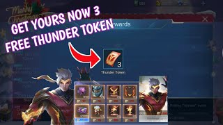 How to get free draw 3 Thunder Token to win Chou thunderfist in Mobile Legends screenshot 5