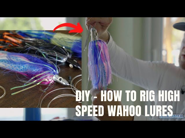 GUARANTEED to Catch Wahoo! DIYHow to Rig High Speed Wahoo Lures. 