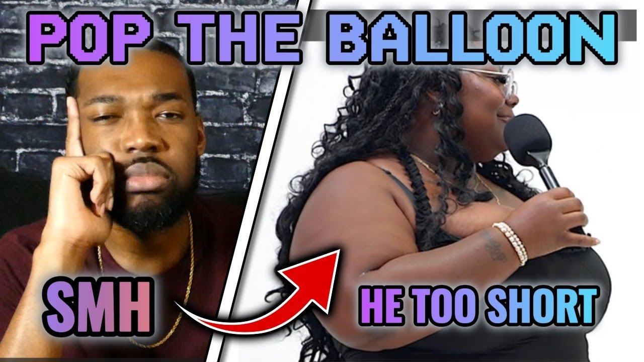 THIS LOVELY LADY WENT ON POP THE BALLOON, AND SAYS THIS...