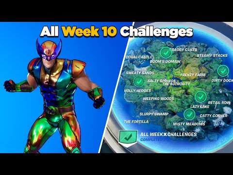 Fortnite All Week 10 Challenges Guide (Fortnite Chapter 2 Season 4)