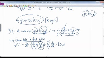 ATMH - Unit 9 - Gradient and Directional Derivative (Big Proof #3)