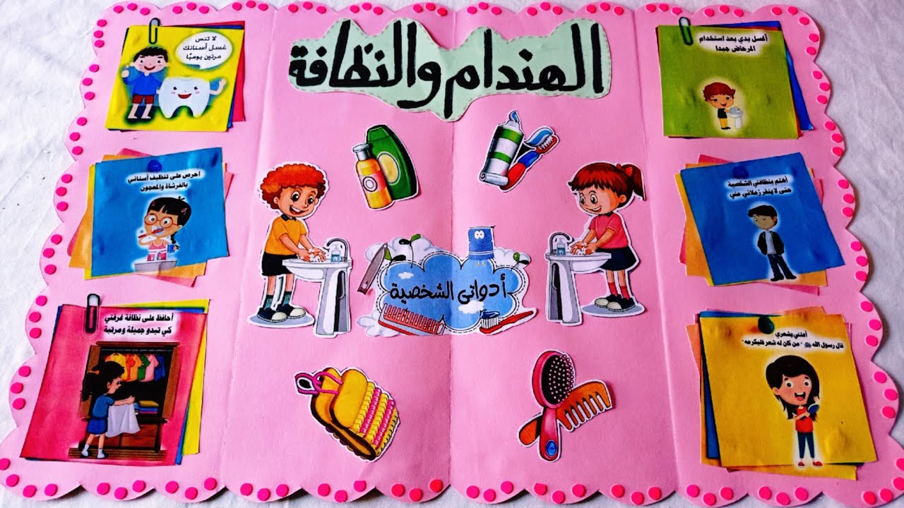 مشروع الوحدة الثالثة الهندام والنظافة  الاول
