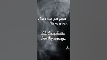 Thumbnail of Amor mio_Gipsy_with lyrics translated Spanish-English