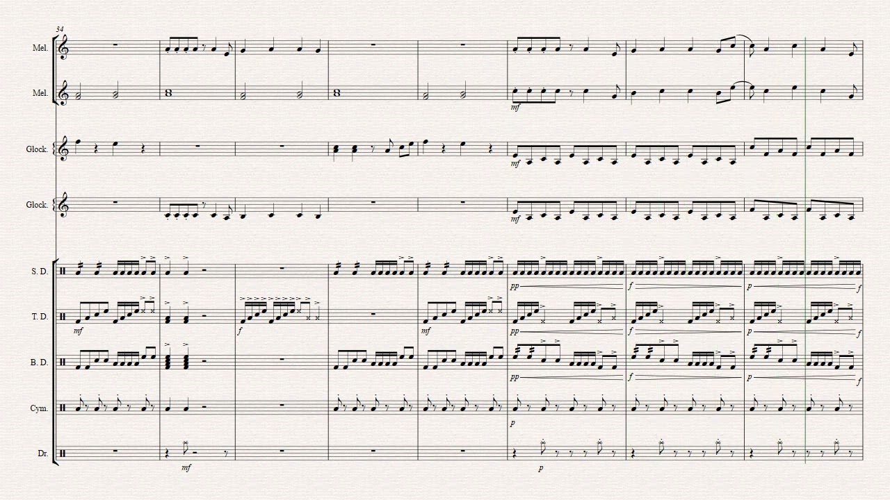 Its My Life Aransemen Pianika - Marching Band