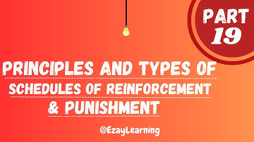 ABAT Exam Preparation Part 19 | Principles and Types of Schedules of Reinforcement & Punishment