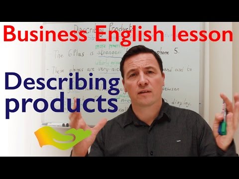 Video: How To Describe The Product