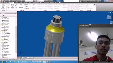 Vẽ bóng đèn bằng INVENTOR 2015