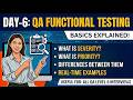 Severity vs Priority in Software Testing