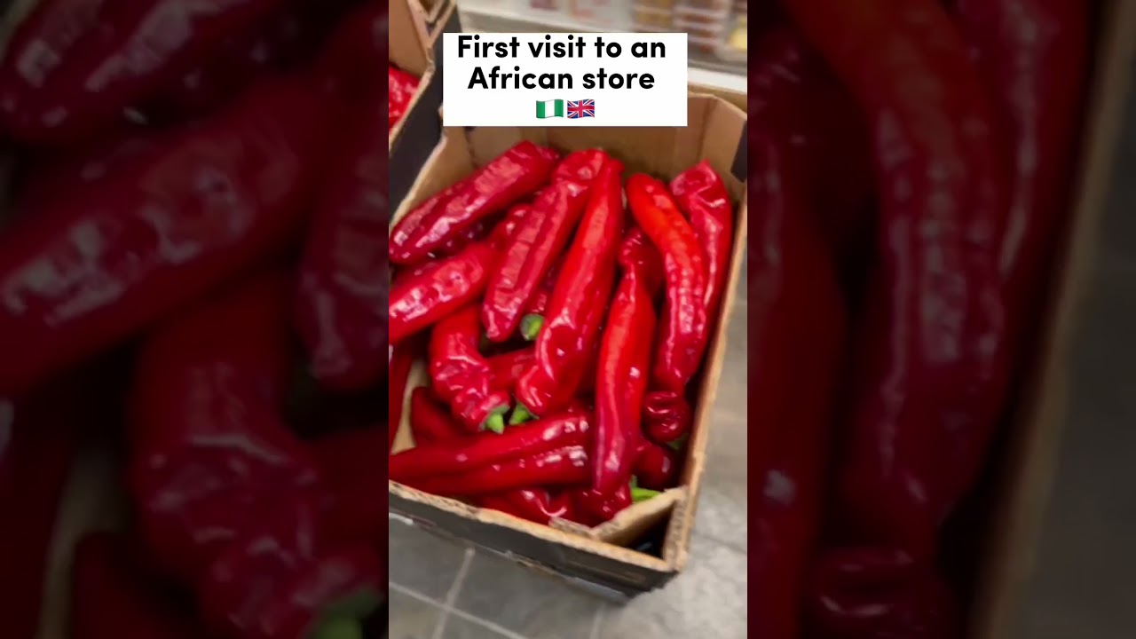 First visit to an African store | 🇳🇬🇬🇧 
