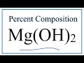 Percent Composition and Molar Mass Calculations