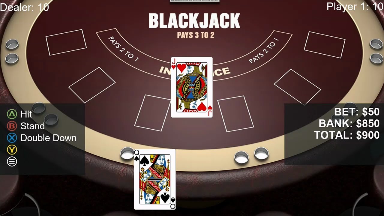 Epic double down win!! | BLACKJACK X.