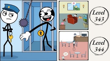 Thief Puzzle: Level 343 , 344 – How to Solve? (Walkthrough)