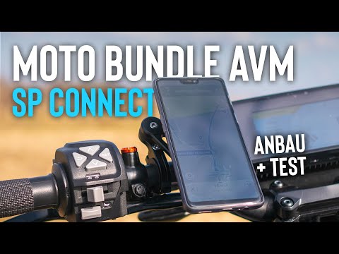 SP Connect Moto Mount Pro + AVM //  Moto Bundle AVM Anbau und Test