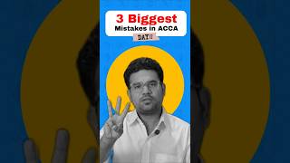 3 Biggest Mistakes in ACCA! ACCA | Fintelligents | ACCA with Fintelligents