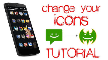 Smartphone customization: Change your icons  - Turorial 1 Apex launcher :)