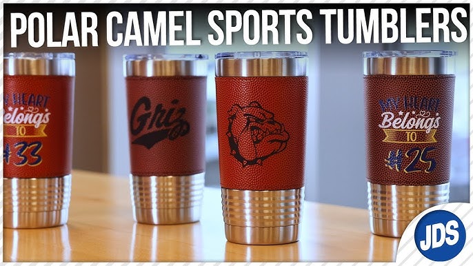 Sublimating 30 oz Polar Camel Tumblers with a Wrap 