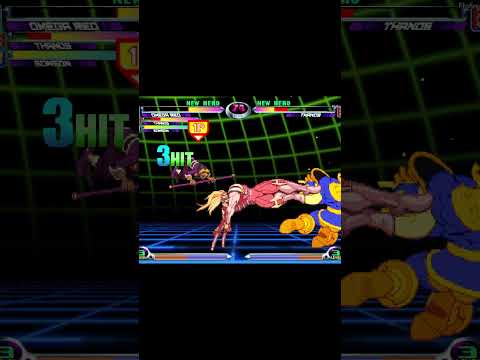 MvC2: Skarm - Omega Red 7 Piece to Circle Reset to CS DHC Powa TT 75% Combo .:9.21.25:.