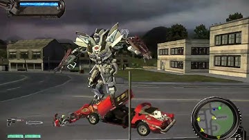 Free Roaming as Cliffjumper - Transformers The Game Allspark-Powered