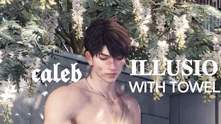 Caleb in bath Towel (ILLUSIO) | Yearly Nostalgia Love and Deepspace