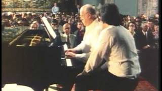 Sviatoslav Richter: Handel Keyboard Suite No. 3 in D-minor 1/3 chords